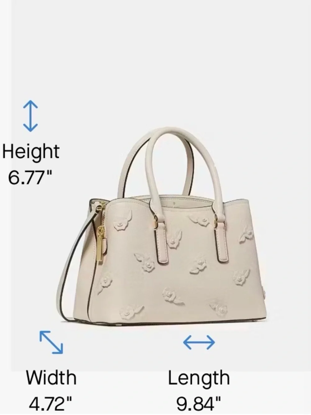 Kate Spade Thompson Street Floral Small Satchel Bag